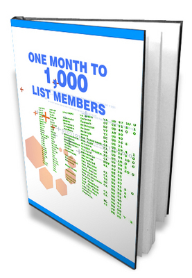 Product picture 1 Month to 1000 List Members - With Master Resell Rights