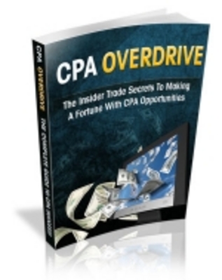 Product picture CPA Overdrive with Master Resell Rights