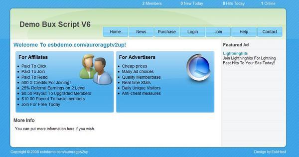 Product picture Bux To PHP Clone Script - Your Own Paid To Click (PTC)