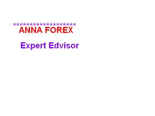 Product picture Anna Forex Expert Advisor