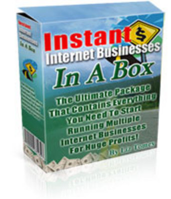 Product picture Instant Internet Business In A Box.