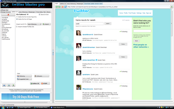 Product picture Friend Adder Facebook Twitter Myspace Youtube Tagged Bebo