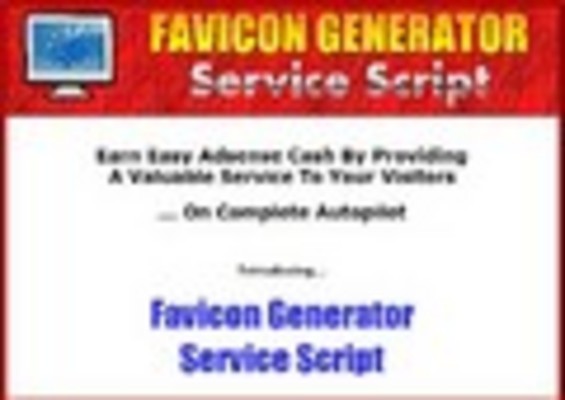 Product picture Favicon Generator Service Script