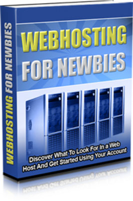 Product picture WebHosting For Newbies - 2 Videos - Master Resell Rights