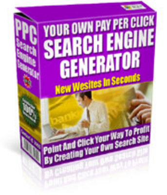 Product picture Pay Per Click Search Engine Generator 