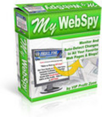 Product picture My Web Spy with Resale Rights
